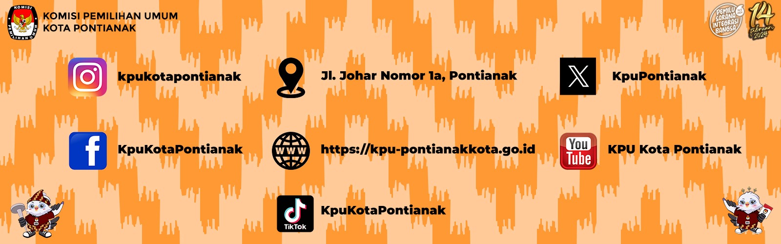 Media Sosial KPU Kota Pontianak