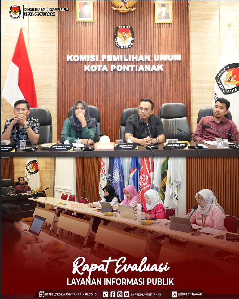 Rapat Evaluasi Layanan Informasi Publik